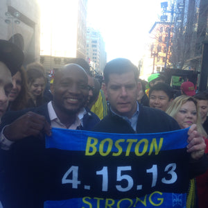 Will Hilaire, President of Hilaire Productions Part of the Sports Illustrated Boston Strong April Cover!
