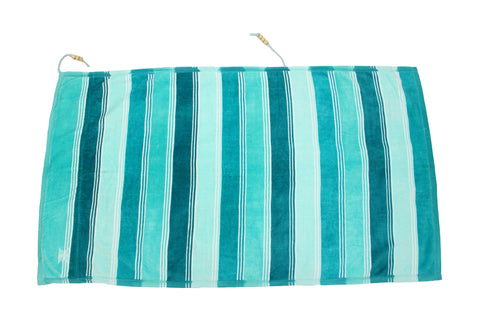 Ombre Crescent Beach Towel